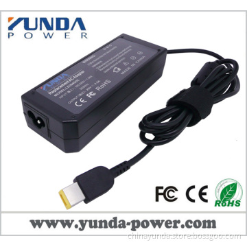90W 20V 4.5A Latop ac adapter charger for LENOVO Square tip with pin